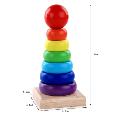 Picture of Wooden Rainbow Tower