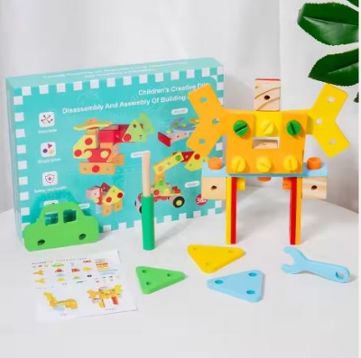 Picture of Disassemble & Assemble DIY Building Blocks