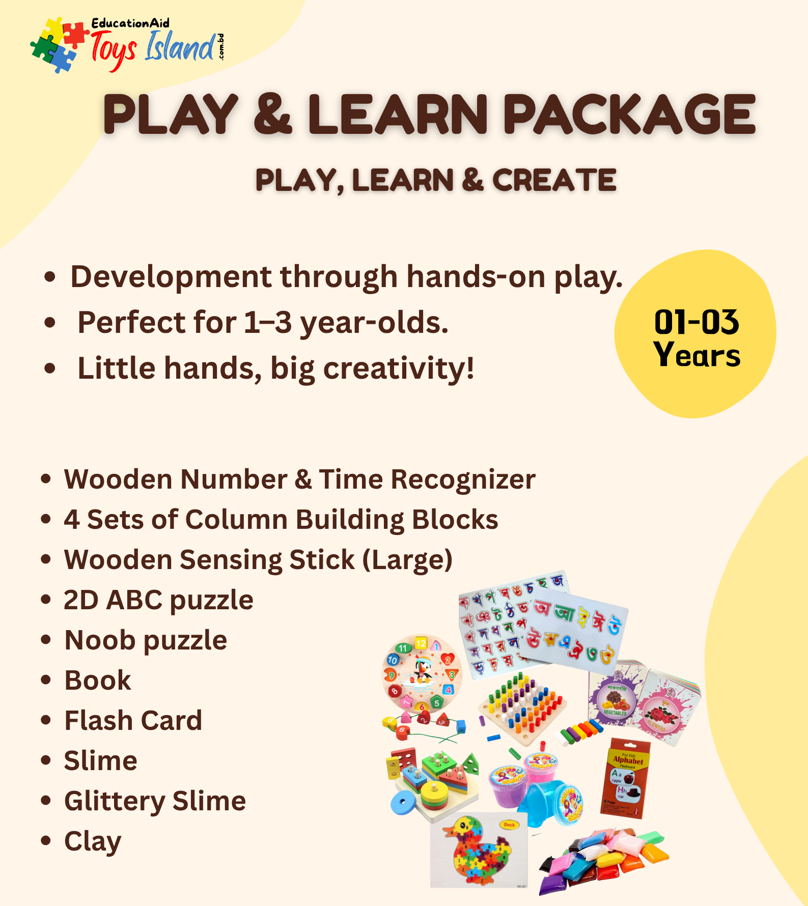 Picture of Play & Learn Package - 2 for kids