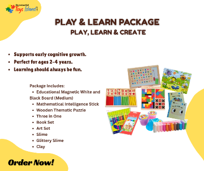 Picture of Play & Learn Package - 3 for kids