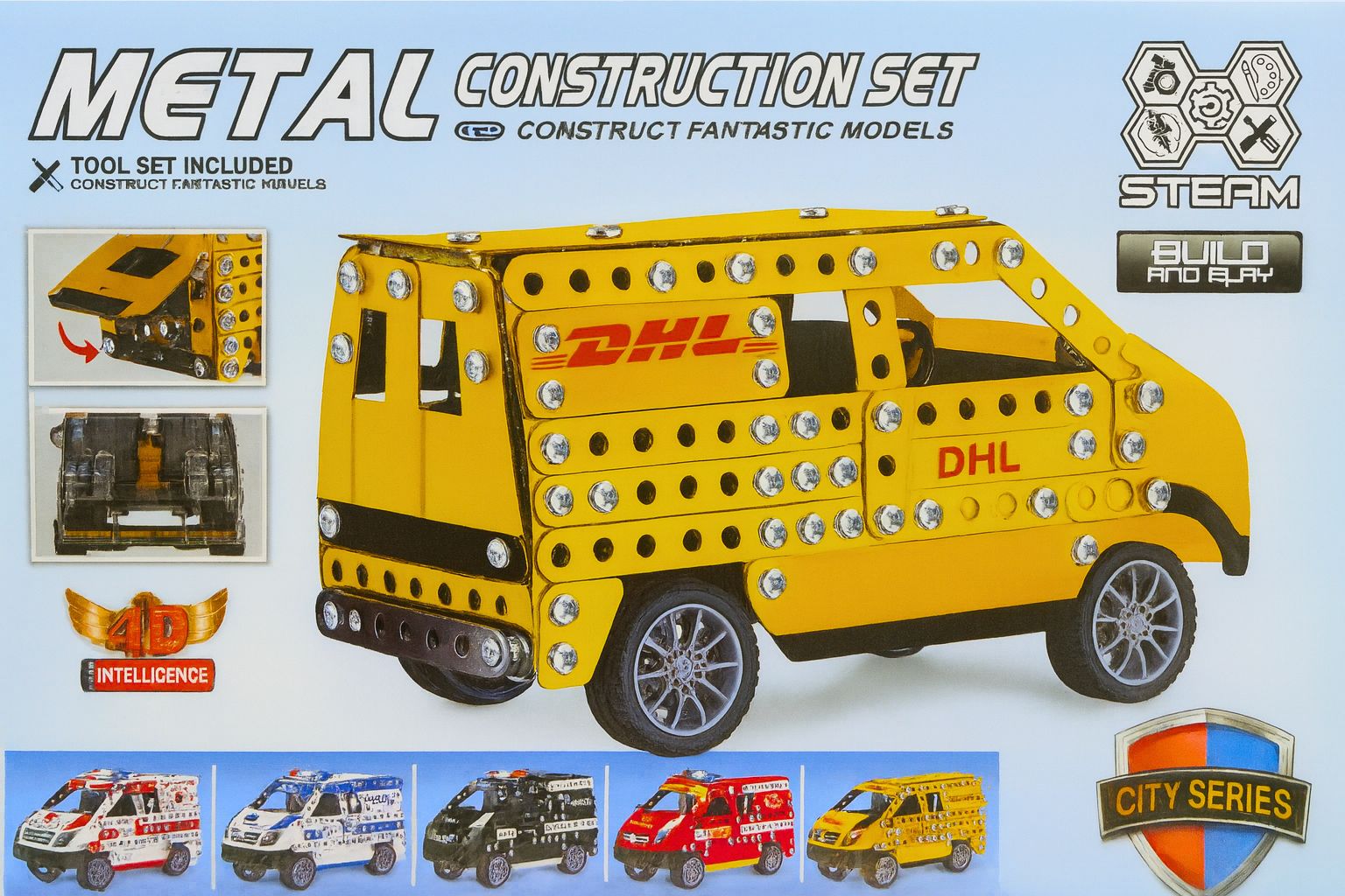 Picture of Metal Construction Jeep