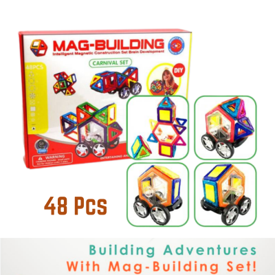 Picture of Mag-Building Intelligent Magnetic Construction Set 48 pcs