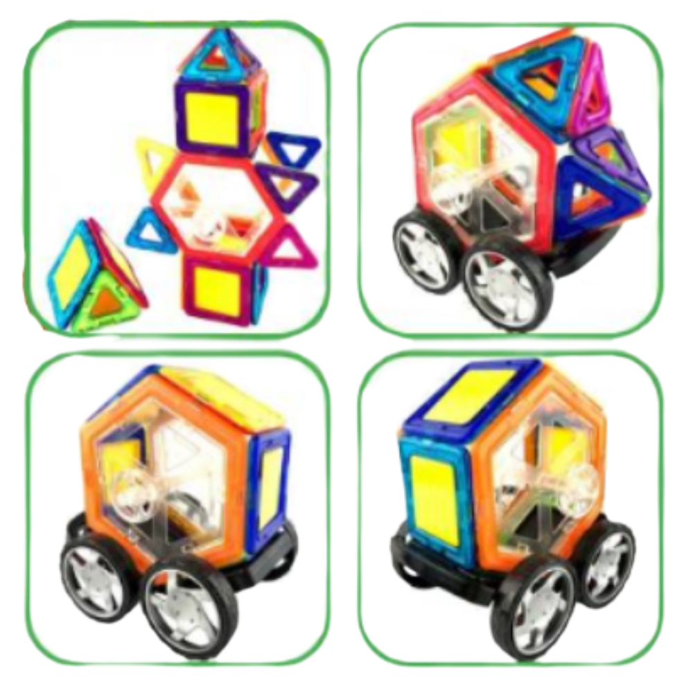 Picture of Mag-Building Intelligent Magnetic Construction Set 48 pcs