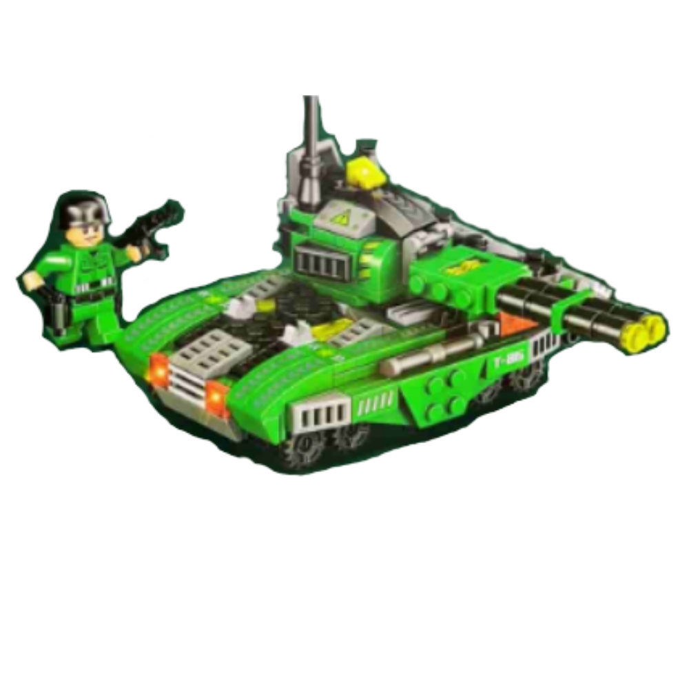 Picture of Tank T-86 Building Blocks Set