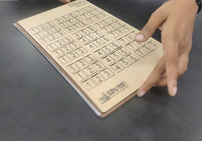 Picture of Wooden Math Sudoku
