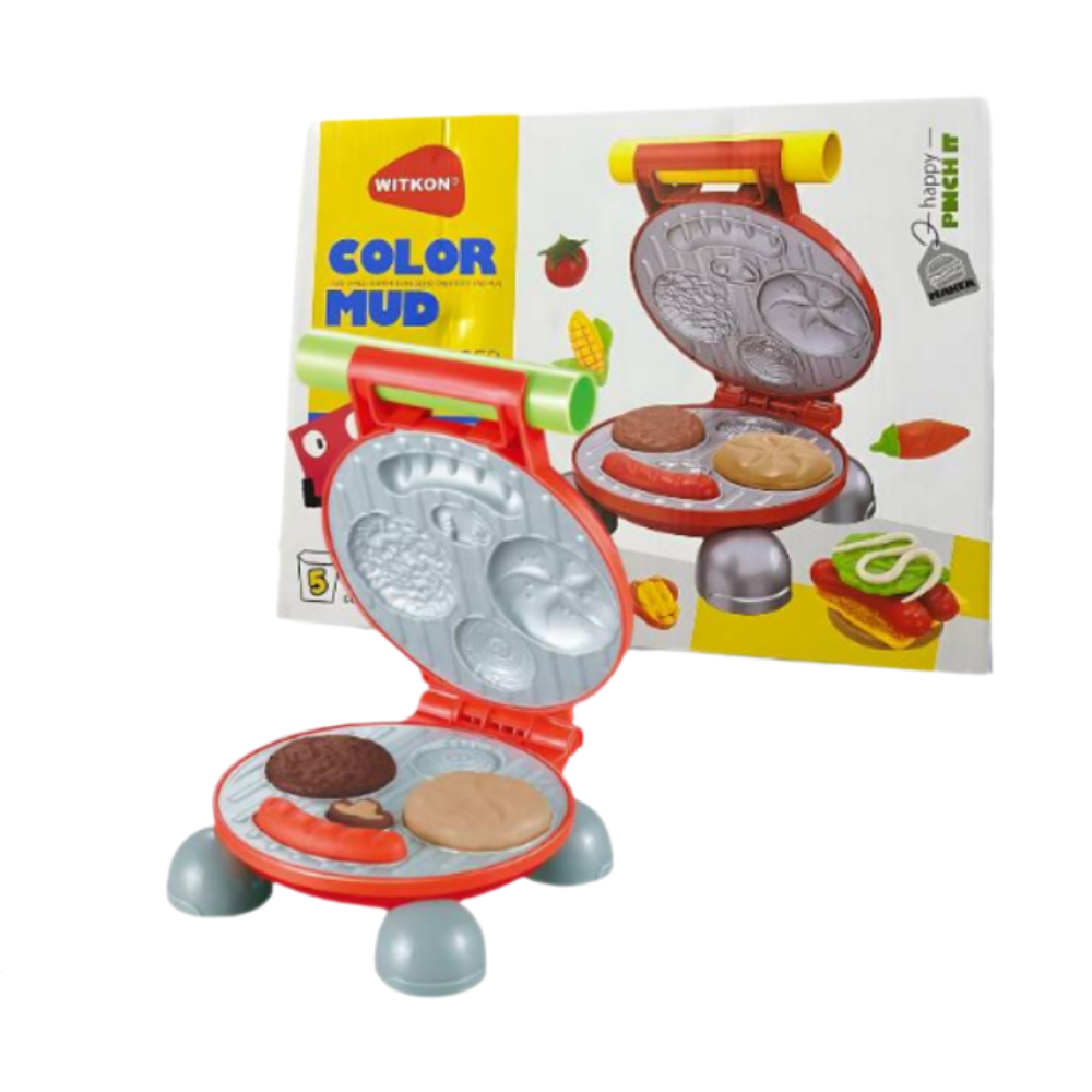 Picture of Color Mud Burger Creation