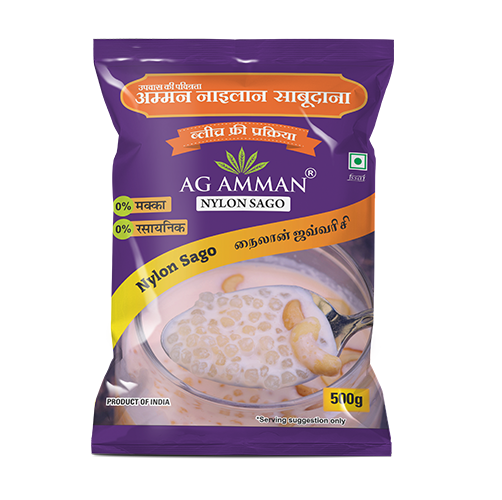 Picture of Nylon mini Sago-500g  AG AMMAN Sabudana