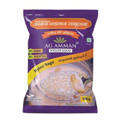 Picture of Nylon mini Sago-500g  AG AMMAN Sabudana
