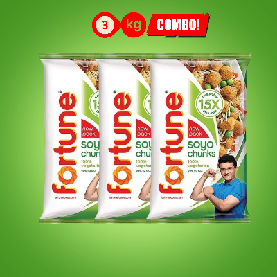 Picture of Fortune Soya Bari (Soya Chunks) - 3 Kg