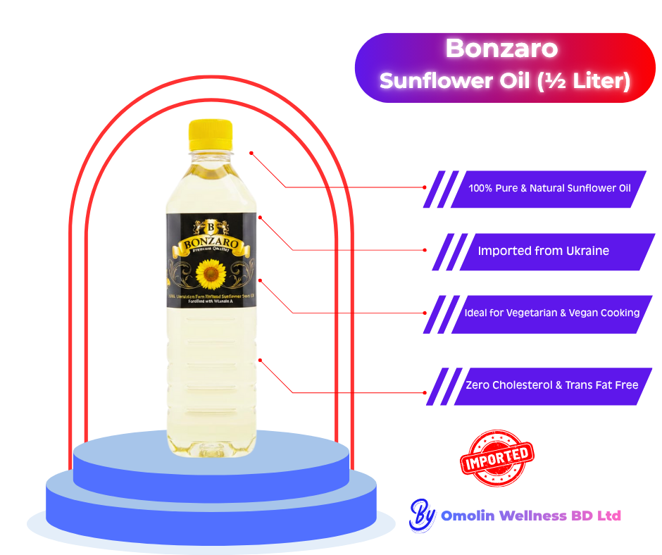 Picture of Bonzaro Sunflower Oil (½ Liter)