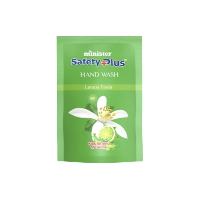 Picture of Minister Safety Plus Hand Wash Refill (Lemon Fresh) 180+20ml