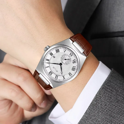 Picture of SKMEI 9390 Men’s Watch- Silver and White 