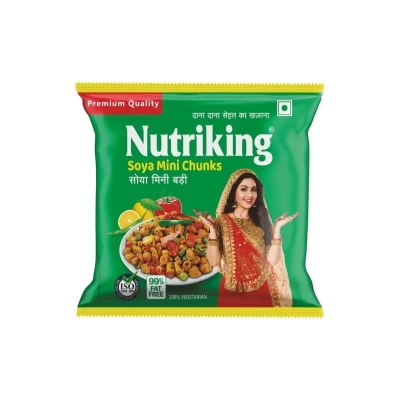 Picture of Nutriking Mini Soya Bari (Soya Chunks )