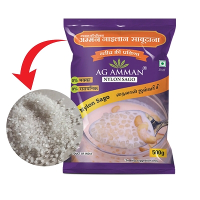 Picture of Moti Sabudana 500g  AG AMMAN  Sabudana
