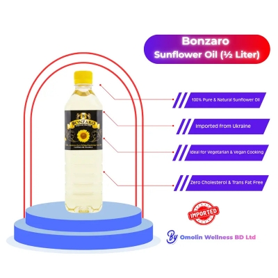 Picture of Bonzaro Sunflower Oil (½ Liter)