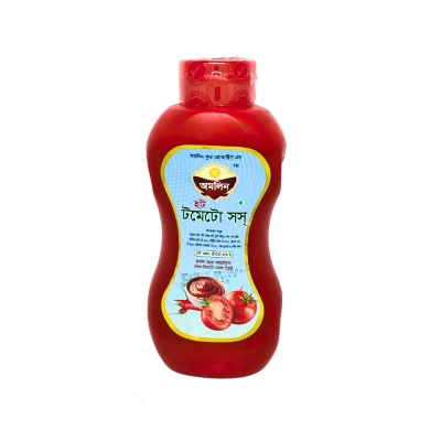 Picture of Omolin Hot Tomato Sauce 500g – Spicy & Pure Vegetarian Tomato Sauce from Bangladesh