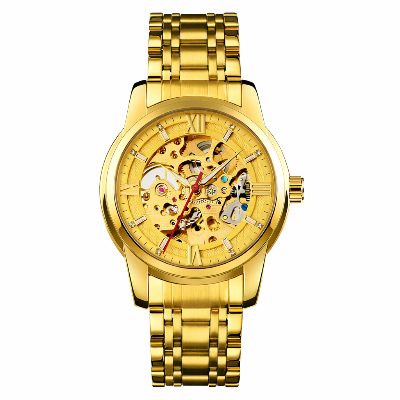 Picture of SKMEI 9222 Automatic Mechanical Watch for Men-Full Golden