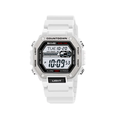 Picture of SKMEI 2522 New Electronic Sports Men’s Watch-White