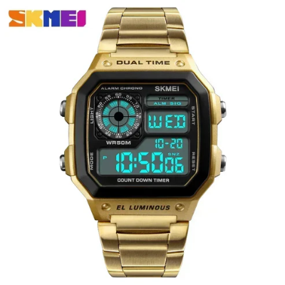 Picture of SKMEI 1335 Watch For Men-Golden