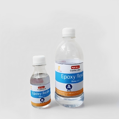 Picture of Crystal Clear Epoxy Resin With Hardener Ratio -3:1 [400 gram]