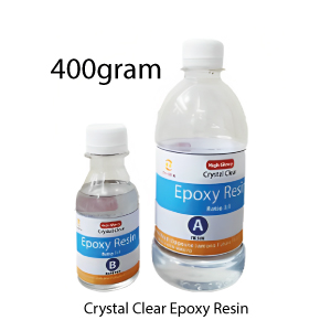 Picture of Crystal Clear Epoxy Resin With Hardener Ratio -3:1 [400 gram]
