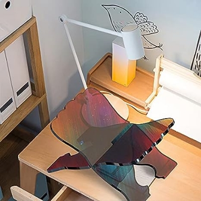 Picture of 1 Pieces Silicone Book Stand Mold Book Holder Resin Mold Epoxy Casting Moulds Butterfly Bookshelf Silicone Mould Reading Bookshelf Home Office Decoration Religious Suppliesr White