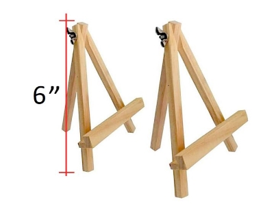 Picture of Art Easel made from wood White