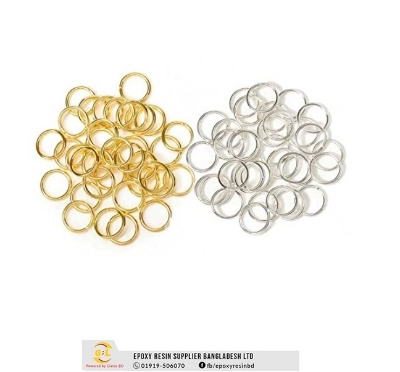 Picture of 40 pes Jump Rings for jewelry making Gold
