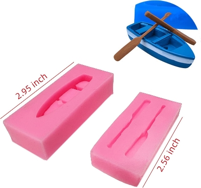 Picture of Ship Boat Silicon Mold Pink