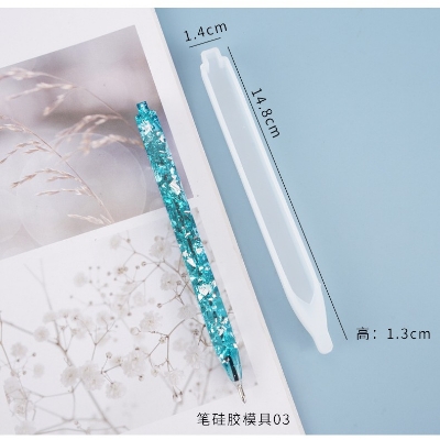 Picture of Ballpoint Pen Silicone Mold White