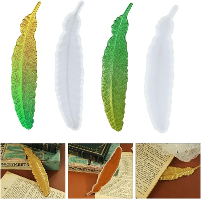 Picture of Feather Bookmark Mold White