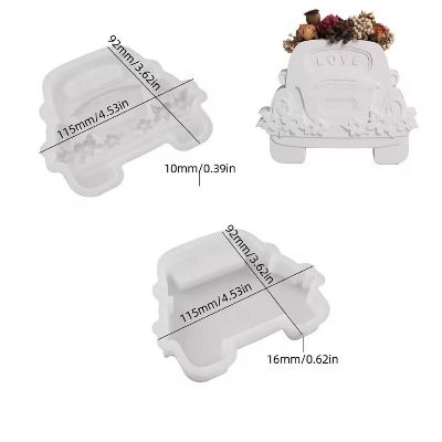 Picture of 3D Bus/Car/Truck Shaped Silicone Mold
