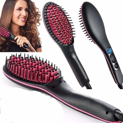 Picture of New Fashionable Simply Straight Ceramic-Brush Hair Straightener