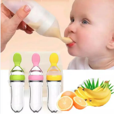 Picture of Silicone Spoon feeder Hard Spoon 90ml-1pcs By Kafela