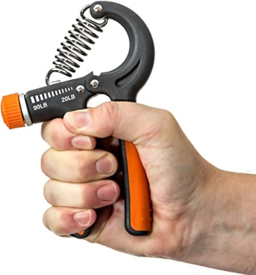 Picture of Adjustable Hand Gripper 6-50Kg - Heavy-Duty Fitness Exerciser for Gym & Power Training