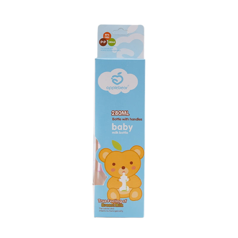 Picture of Apple Bear PP Milk Feeding Bottle – Anti-Colic & Easy to Clean-280ml