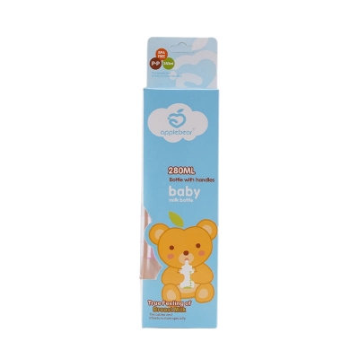 Picture of Apple Bear PP Milk Feeding Bottle – Anti-Colic & Easy to Clean-280ml