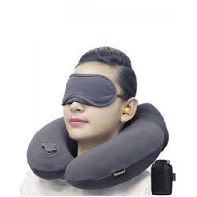 Picture of Comfortable-Travel Neck Pillow Set 3 in 1
