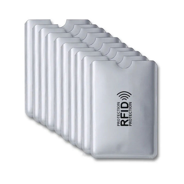 Picture of Durable RFID Blocking Card Covers Offering Superior Wireless Data Protection-10Pcs