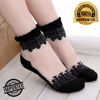 Picture of Warm Comfortable Stylish Socks Cotton Bamboo Fiber Garbage Socks For Women