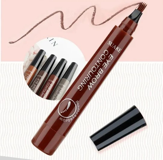 Picture of New Four Point Eyebrow Pencil Long Lating Eyebrow Pencil Waterproof Liquid Eyebrow Pencil