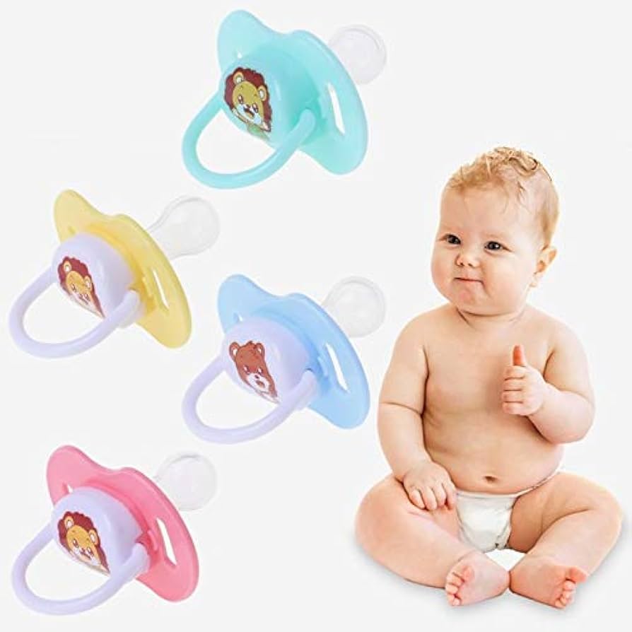 Picture of Children's  silica gel pacifier Baby Chusni Teether CN -1pcs
