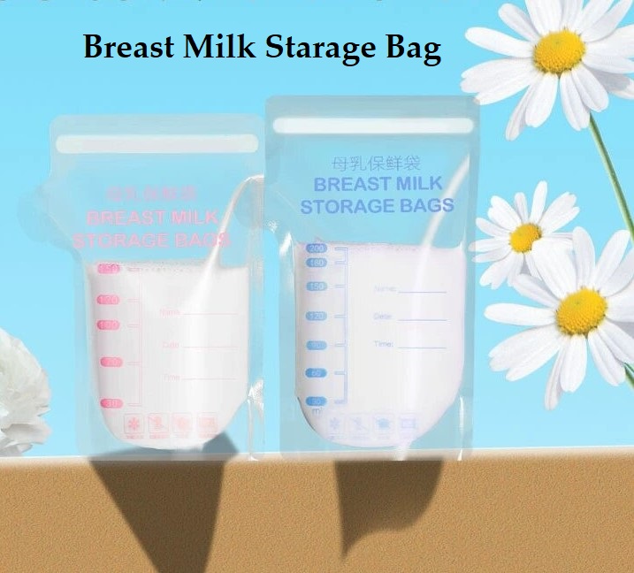Picture of 10Pcs/Bag Breast Milk Storage Bags Moisture-proof And leak-proof Food Freezer Breast Milk Storage Bag ( 10 Pcs Bag.  )