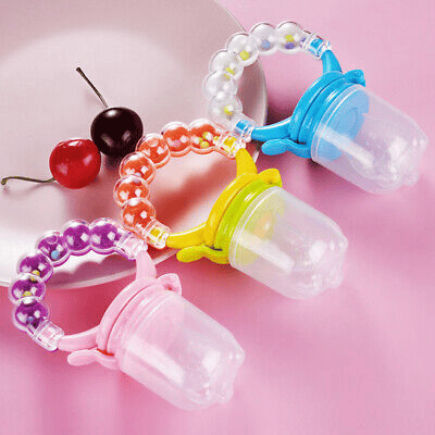 Picture of Baby Food Feeder Soother Teether for Eating Fresh Fruit Vegetables Feeder Chusni