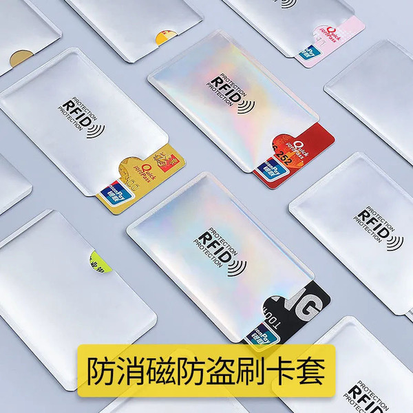 Picture of High-Security RFID Shielded Card Holders for Safeguarding Your Personal and Financial Information-5Pcs