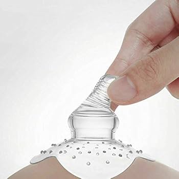 Picture of Silica Gel nipple covers or Nipple Shield  for Breastfeeding, Soft Comfortable Sting Repellent for Young Mother Nipple Shield Breastfeeding Nipple ( Nipple Shield 1 Pcs )