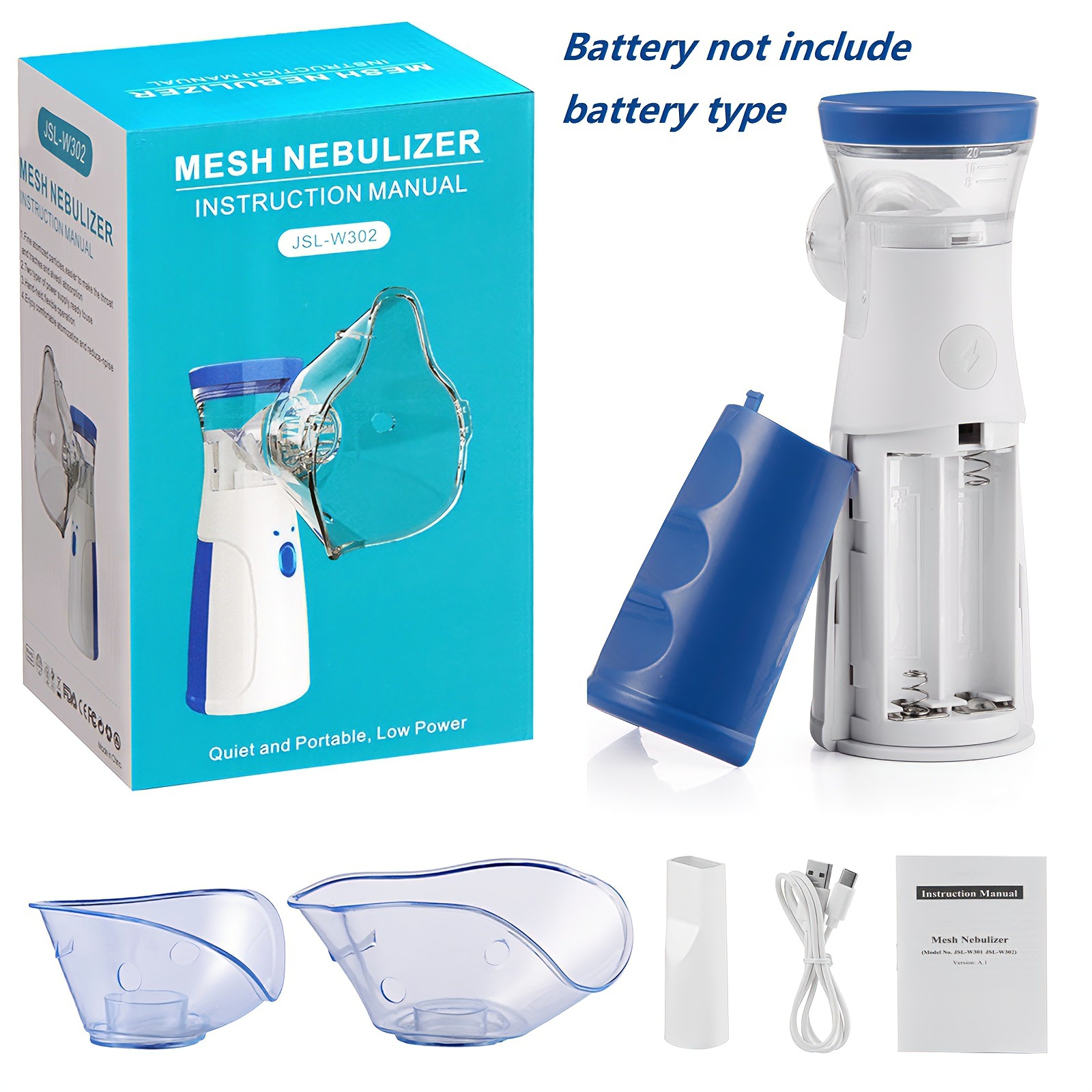 Picture of Mini Portable Handheld Nebulizer Machine – Ideal for Babies & Adults, Convenient for Daily Use
