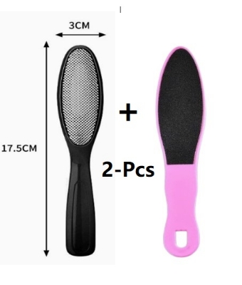 Picture of 2Pcs-Professional Double Sided Foot File Rasp Heel Grater Foot Scrubber Hard Dead Skin Callus Remover Pedicure File Foot Grater ( 2-Pcs Set )