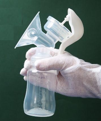 Picture of Manual Breast Pump Machine Breast milk Collection for Breastfeeding Mother Without Box