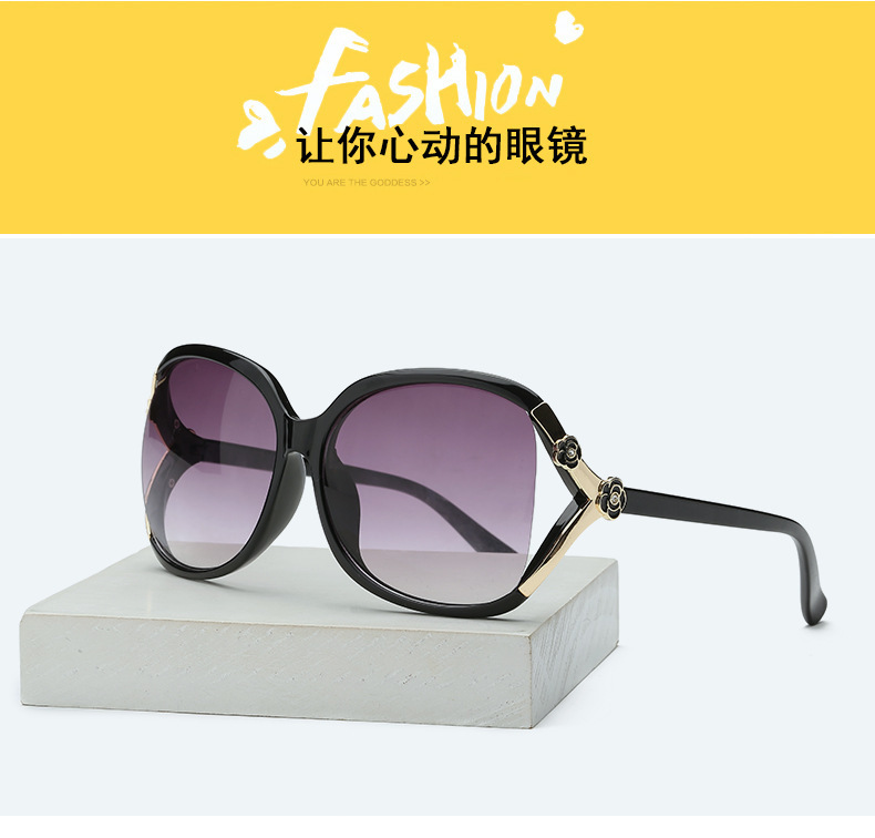 Picture of Fashionable Design Sunglasses for Women ( Black )
